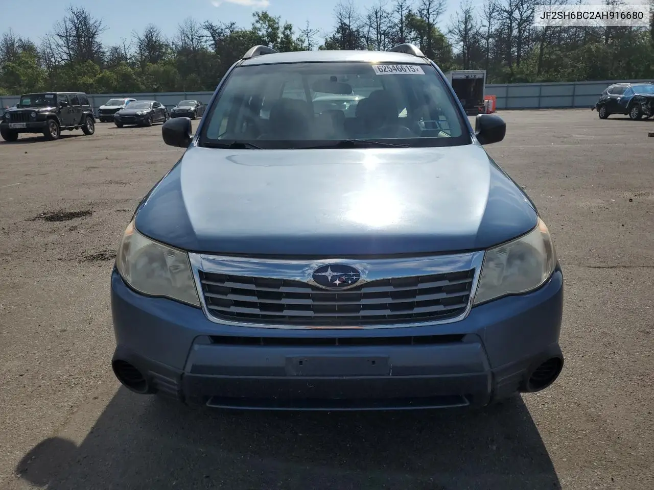 2010 Subaru Forester Xs VIN: JF2SH6BC2AH916680 Lot: 62546615