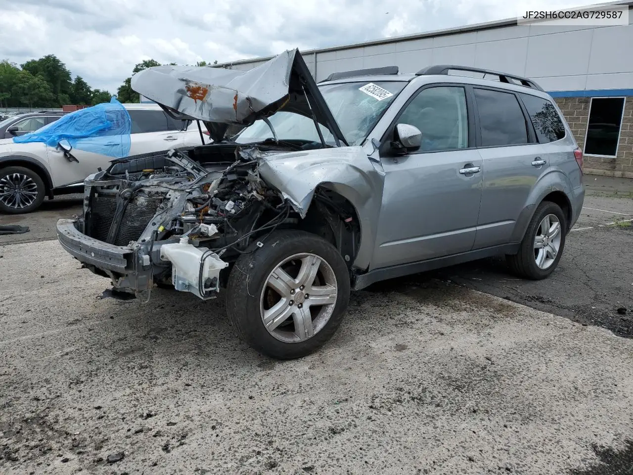 2010 Subaru Forester 2.5X Premium VIN: JF2SH6CC2AG729587 Lot: 62582095