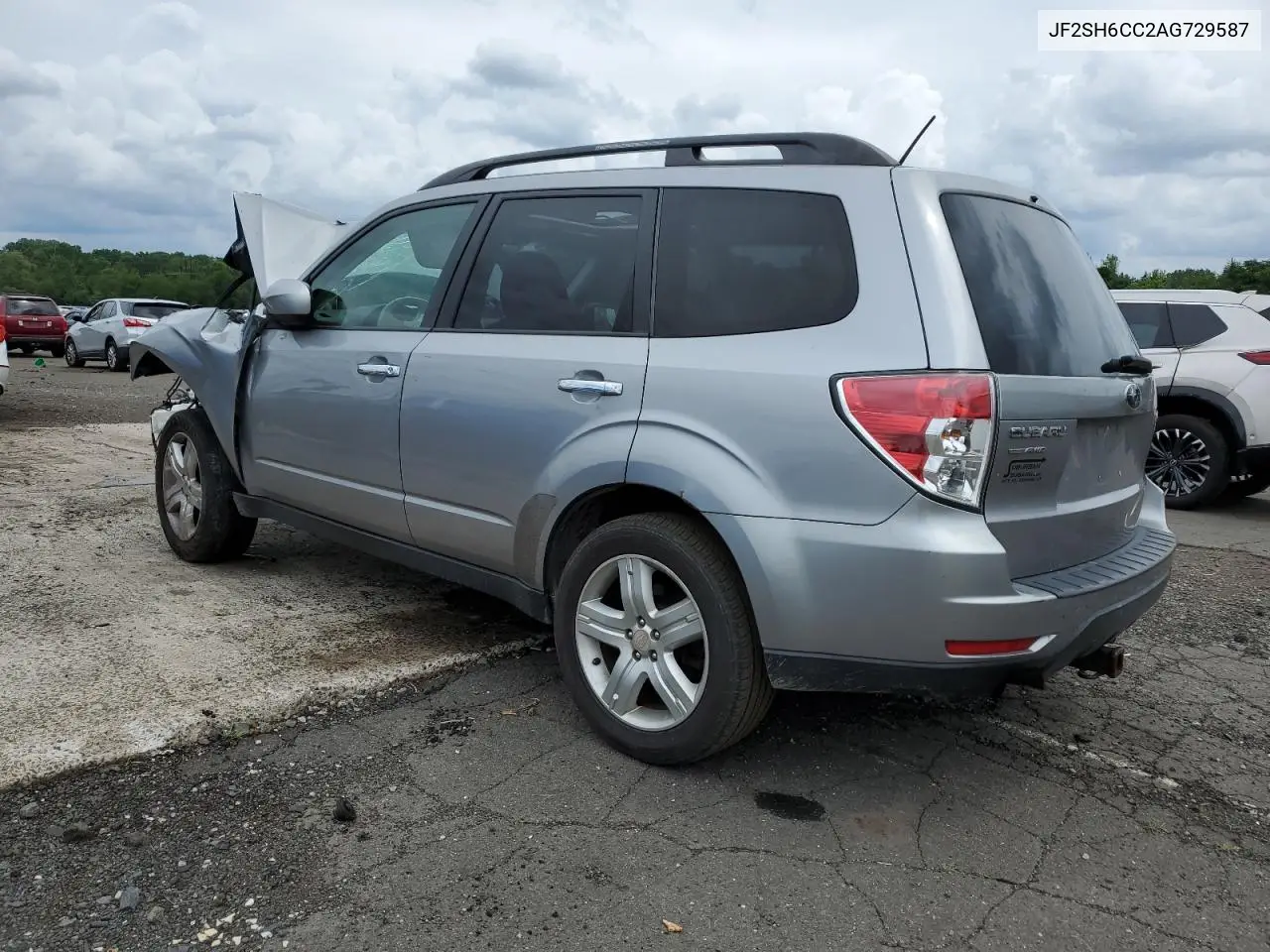 2010 Subaru Forester 2.5X Premium VIN: JF2SH6CC2AG729587 Lot: 62582095