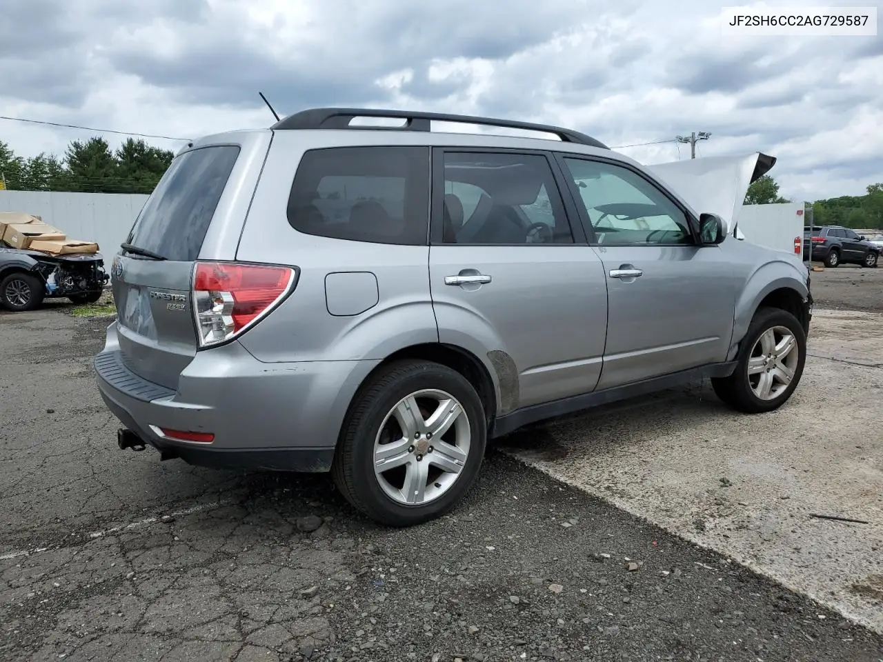 2010 Subaru Forester 2.5X Premium VIN: JF2SH6CC2AG729587 Lot: 62582095