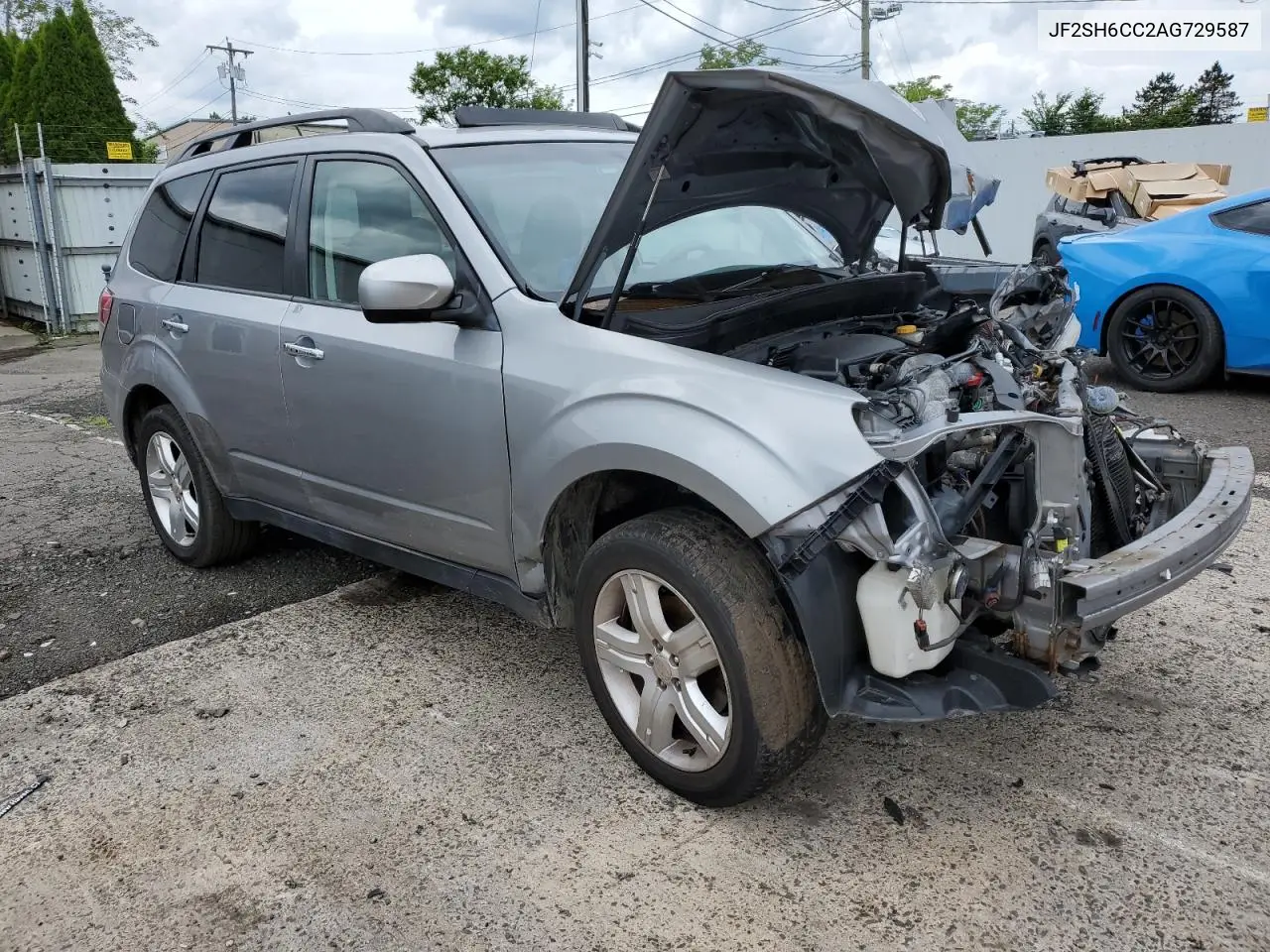 2010 Subaru Forester 2.5X Premium VIN: JF2SH6CC2AG729587 Lot: 62582095