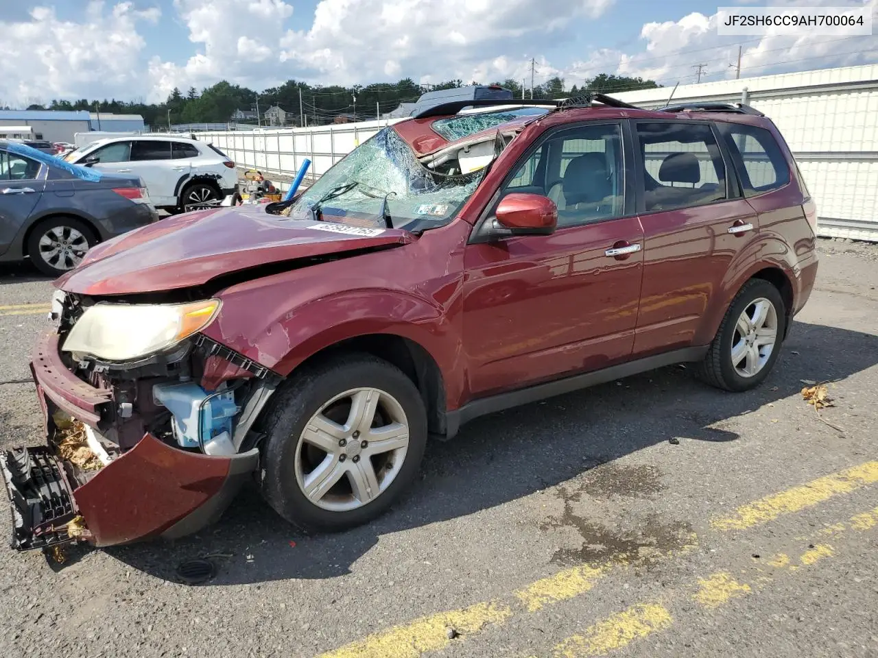 2010 Subaru Forester 2.5X Premium VIN: JF2SH6CC9AH700064 Lot: 62937765