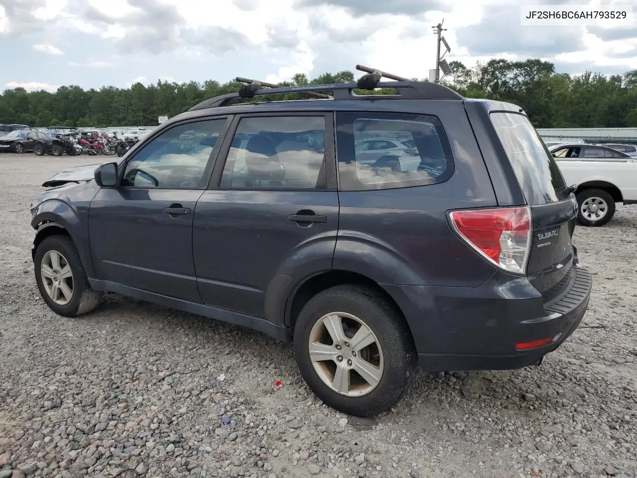 2010 Subaru Forester Xs VIN: JF2SH6BC6AH793529 Lot: 62966215