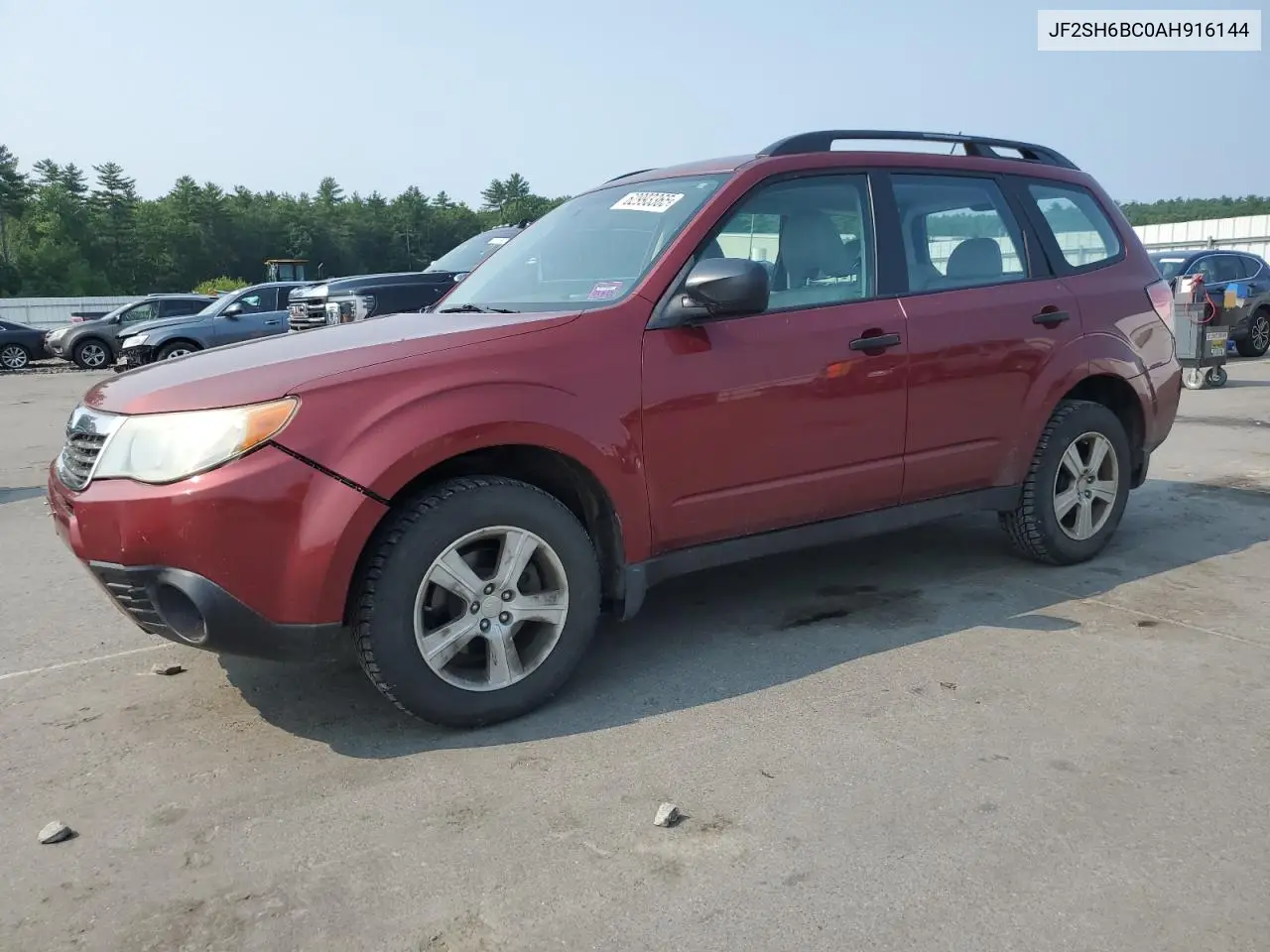 2010 Subaru Forester Xs VIN: JF2SH6BC0AH916144 Lot: 62993365
