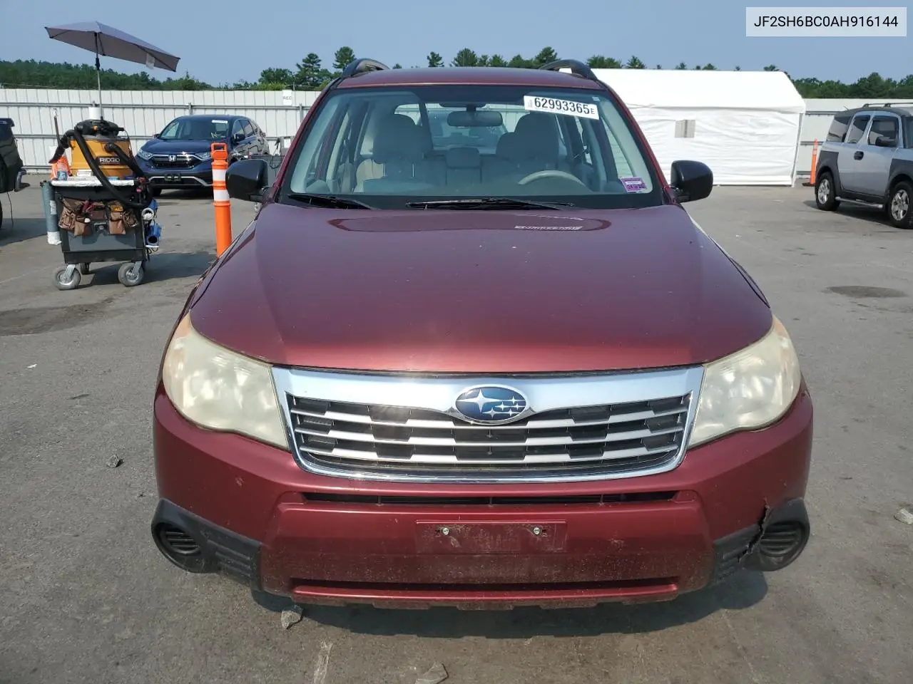 2010 Subaru Forester Xs VIN: JF2SH6BC0AH916144 Lot: 62993365