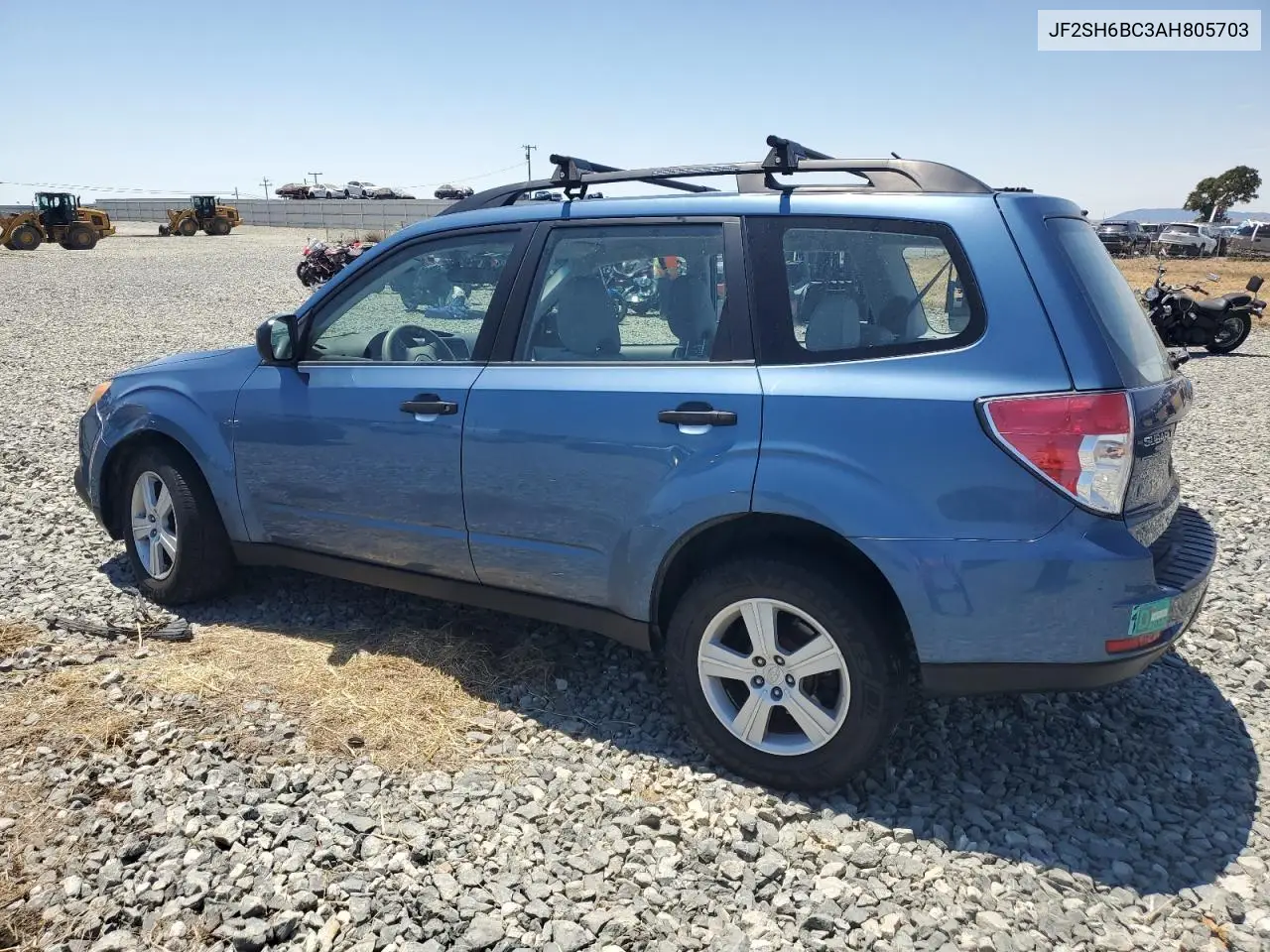 2010 Subaru Forester Xs VIN: JF2SH6BC3AH805703 Lot: 63100295