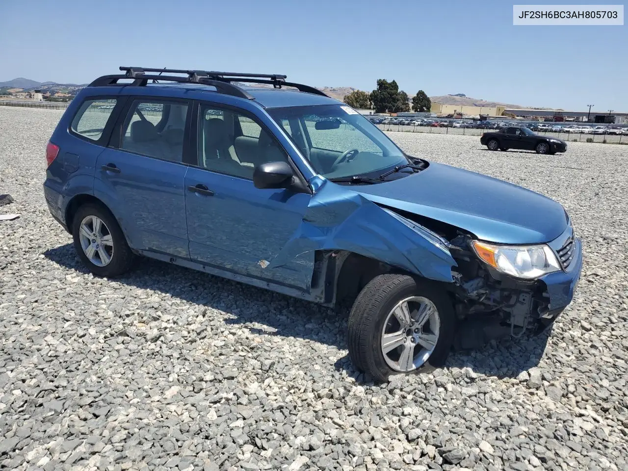 2010 Subaru Forester Xs VIN: JF2SH6BC3AH805703 Lot: 63100295