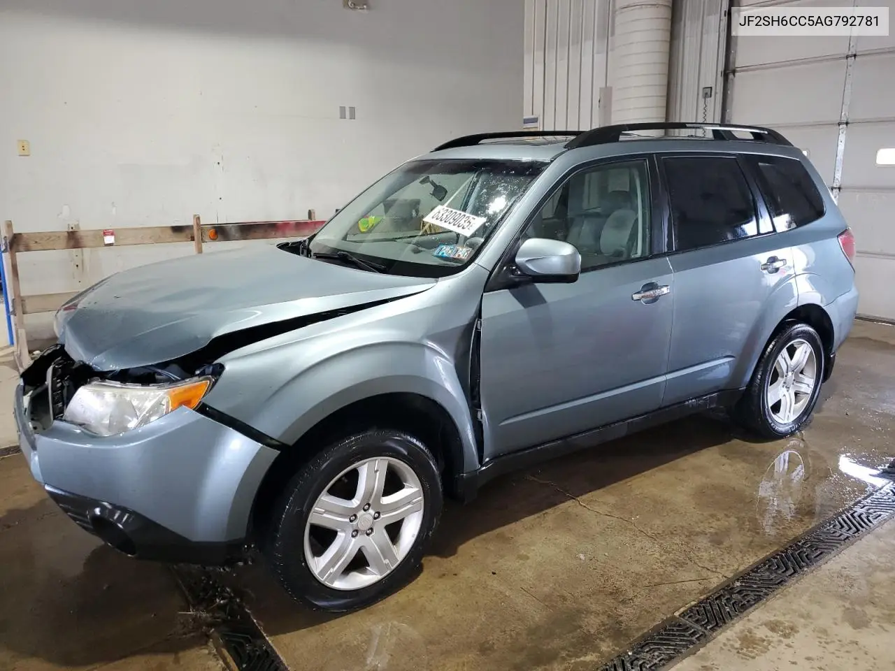 2010 Subaru Forester 2.5X Premium VIN: JF2SH6CC5AG792781 Lot: 63309035