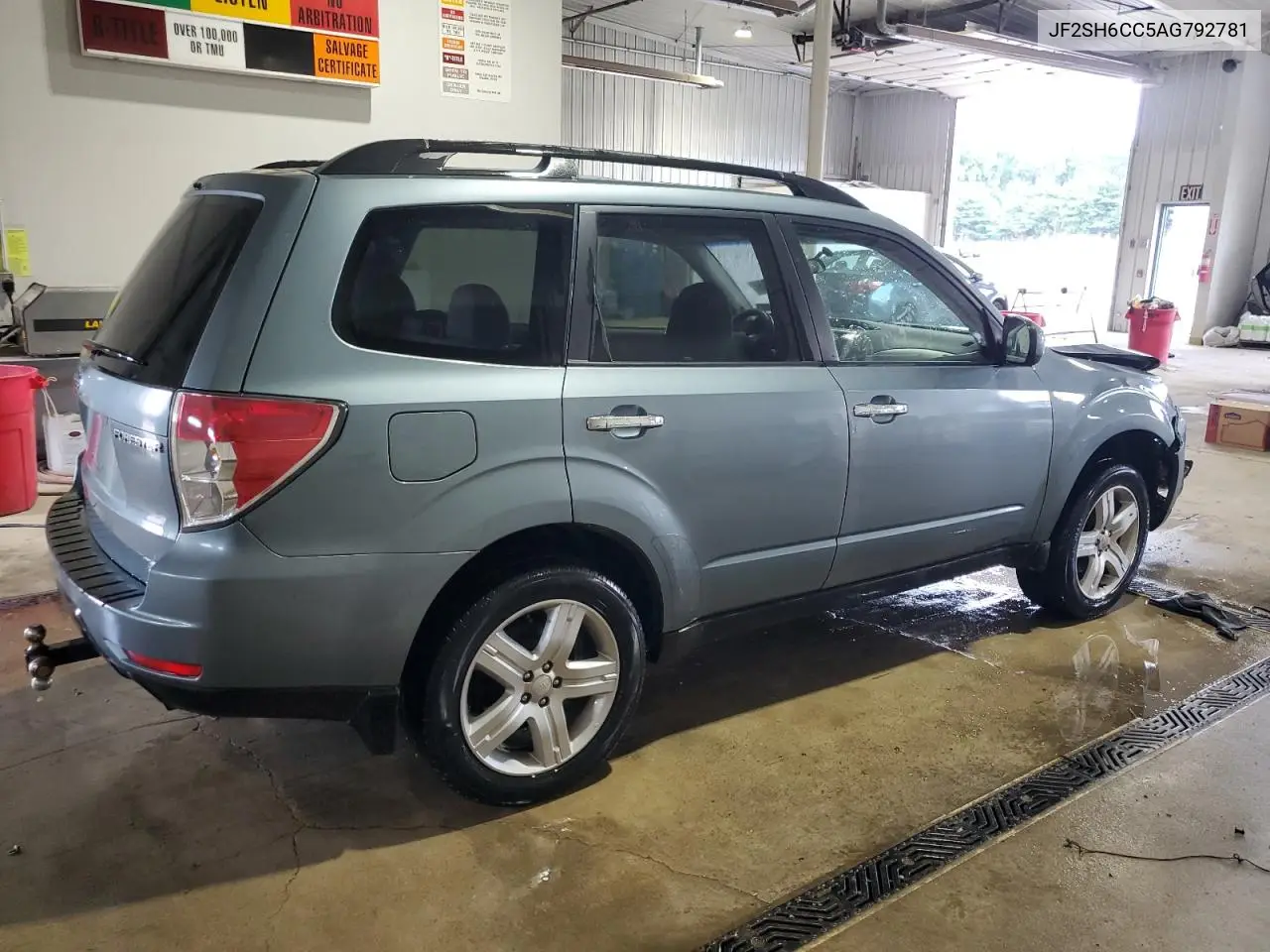 2010 Subaru Forester 2.5X Premium VIN: JF2SH6CC5AG792781 Lot: 63309035