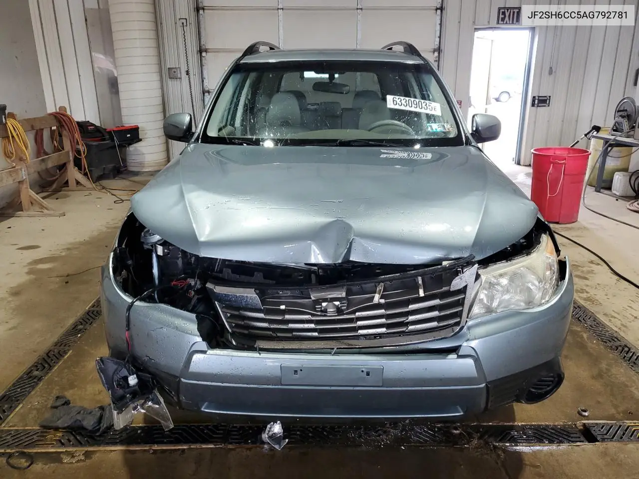 2010 Subaru Forester 2.5X Premium VIN: JF2SH6CC5AG792781 Lot: 63309035