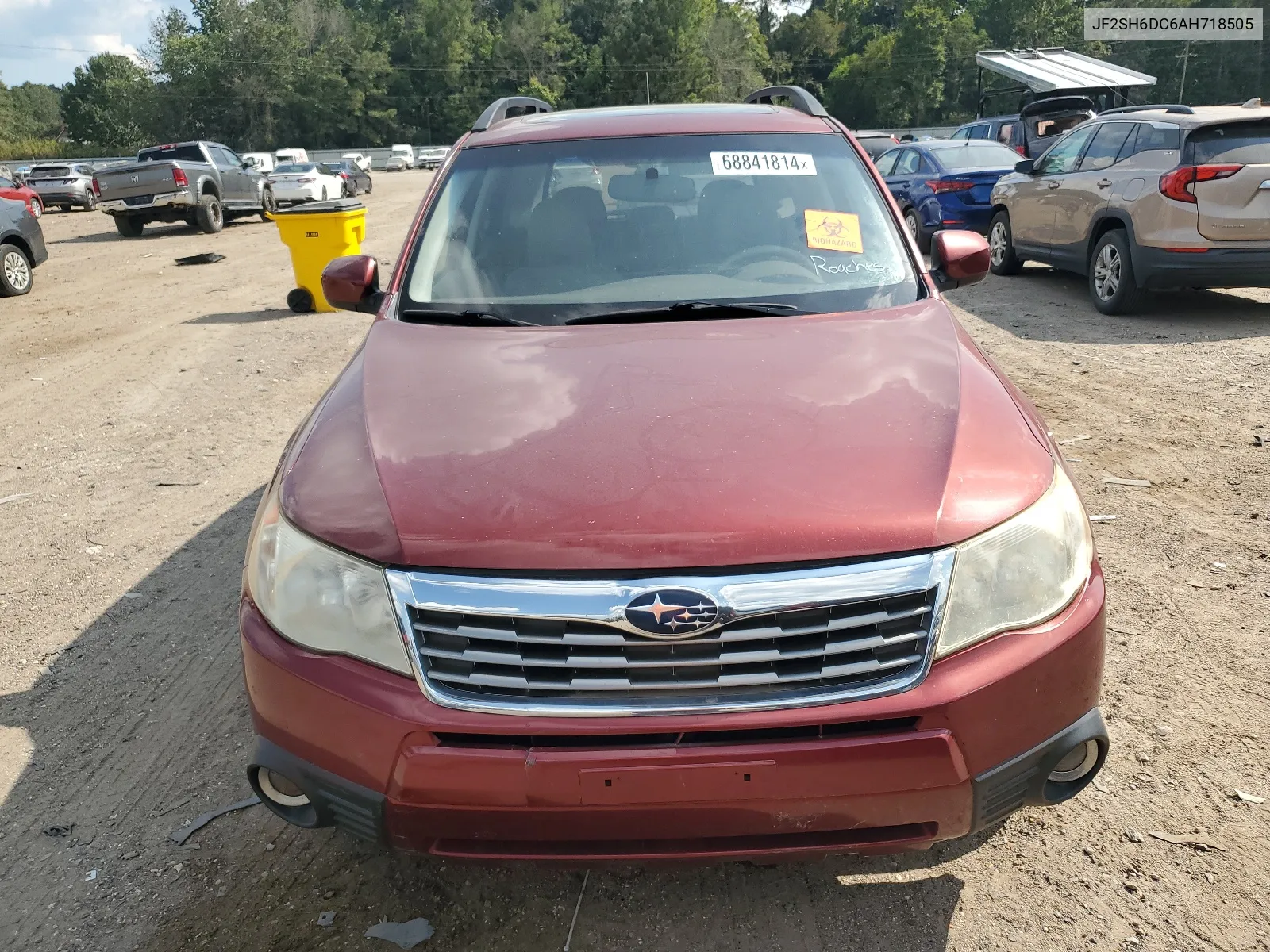 2010 Subaru Forester 2.5X Limited VIN: JF2SH6DC6AH718505 Lot: 68841814