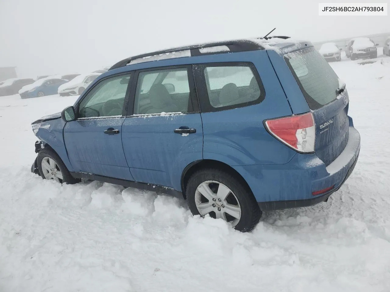 2010 Subaru Forester Xs VIN: JF2SH6BC2AH793804 Lot: 83773854
