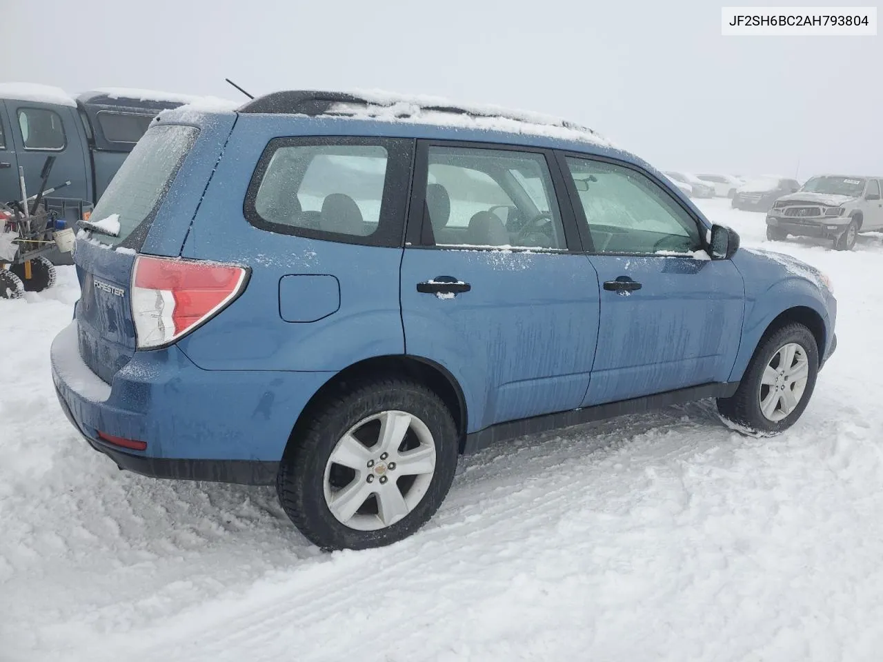 2010 Subaru Forester Xs VIN: JF2SH6BC2AH793804 Lot: 83773854