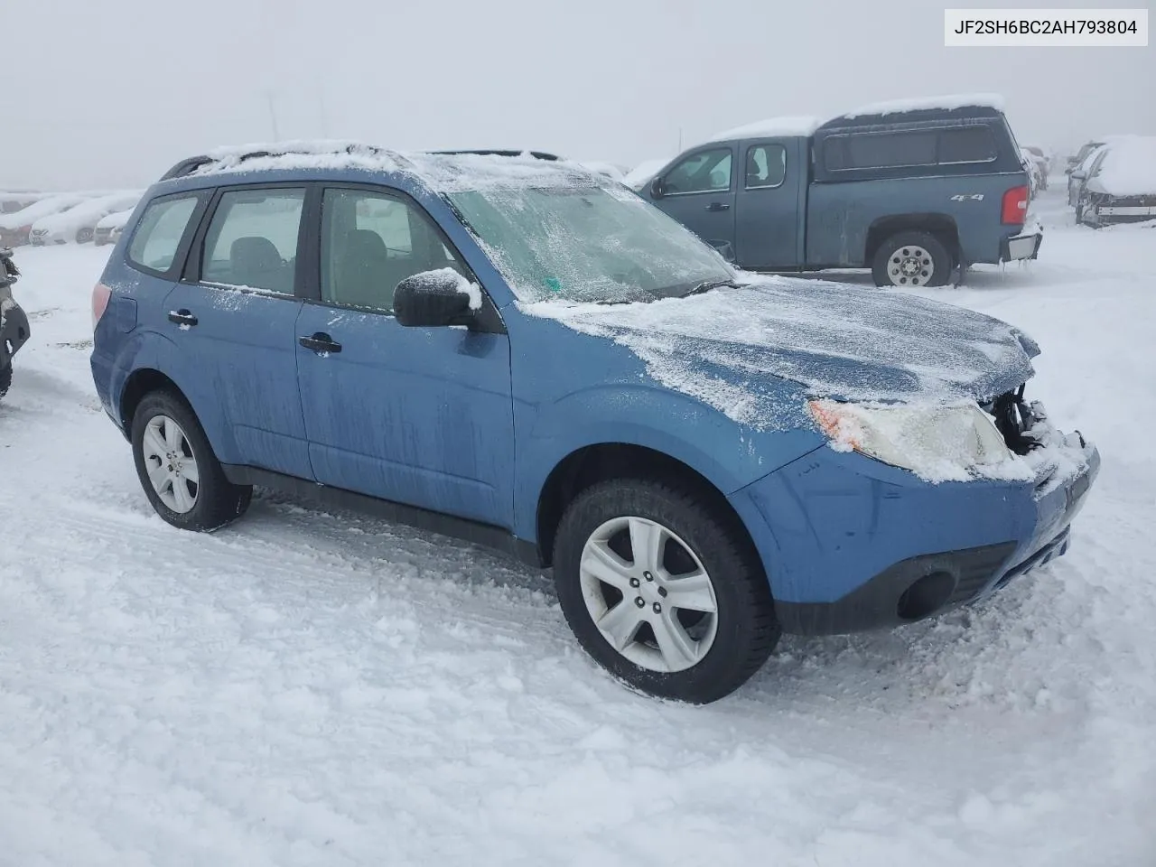 2010 Subaru Forester Xs VIN: JF2SH6BC2AH793804 Lot: 83773854