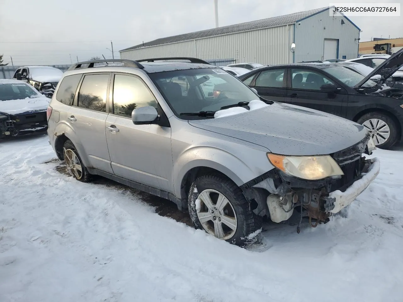 2010 Subaru Forester 2.5X Premium VIN: JF2SH6CC6AG727664 Lot: 88647315