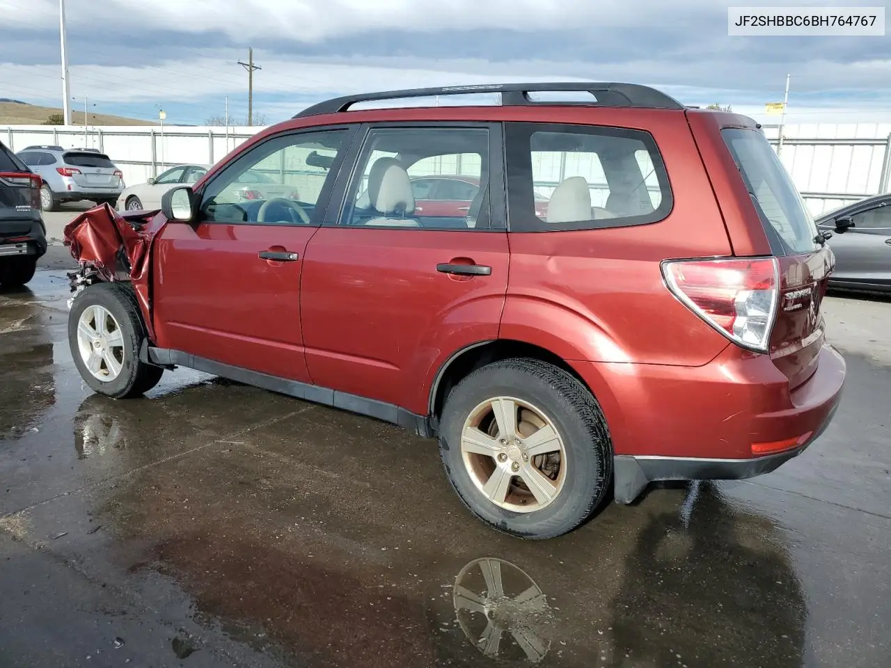 2011 Subaru Forester 2.5X VIN: JF2SHBBC6BH764767 Lot: 49809025