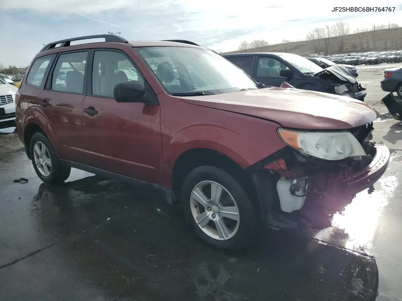 2011 Subaru Forester 2.5X VIN: JF2SHBBC6BH764767 Lot: 49809025