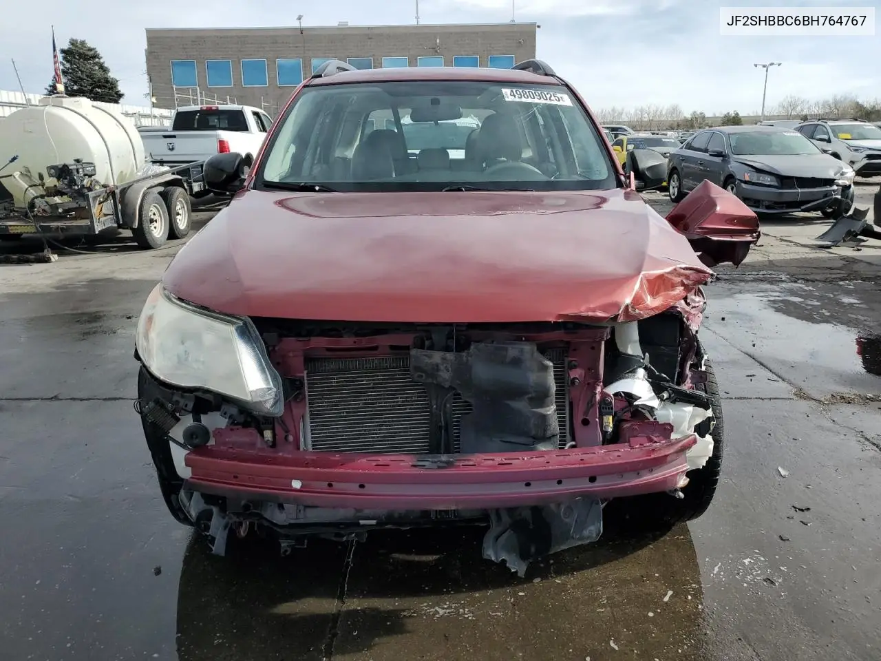 2011 Subaru Forester 2.5X VIN: JF2SHBBC6BH764767 Lot: 49809025