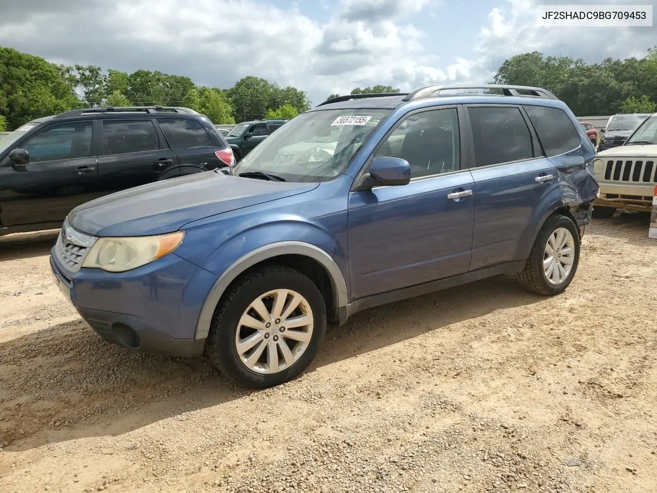 2011 Subaru Forester 2.5X Premium VIN: JF2SHADC9BG709453 Lot: 56572155