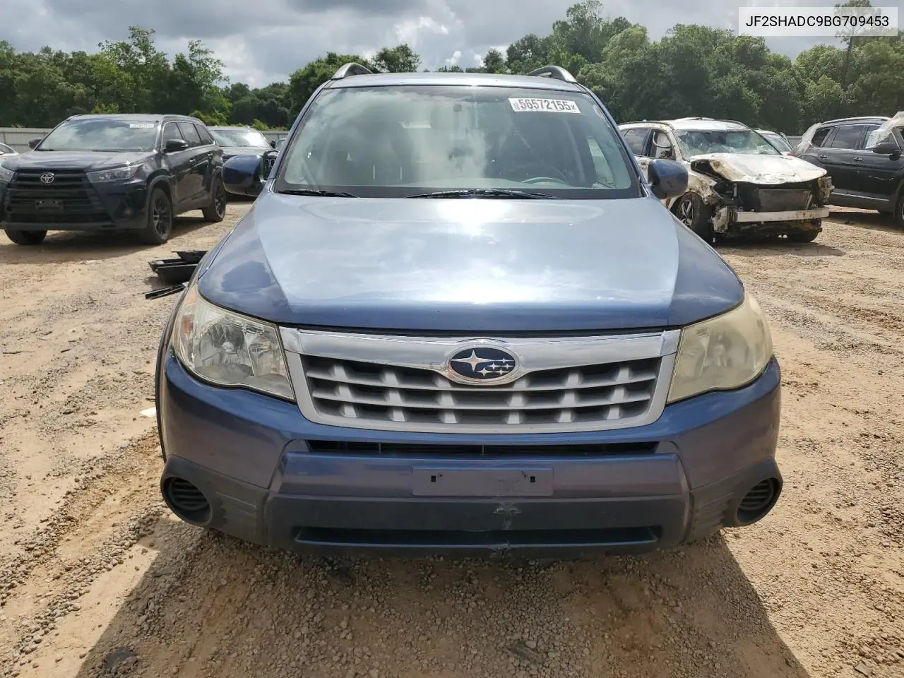 2011 Subaru Forester 2.5X Premium VIN: JF2SHADC9BG709453 Lot: 56572155