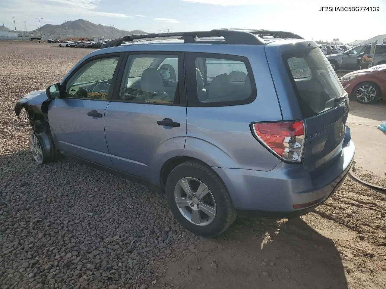 2011 Subaru Forester 2.5X VIN: JF2SHABC5BG774139 Lot: 56738525