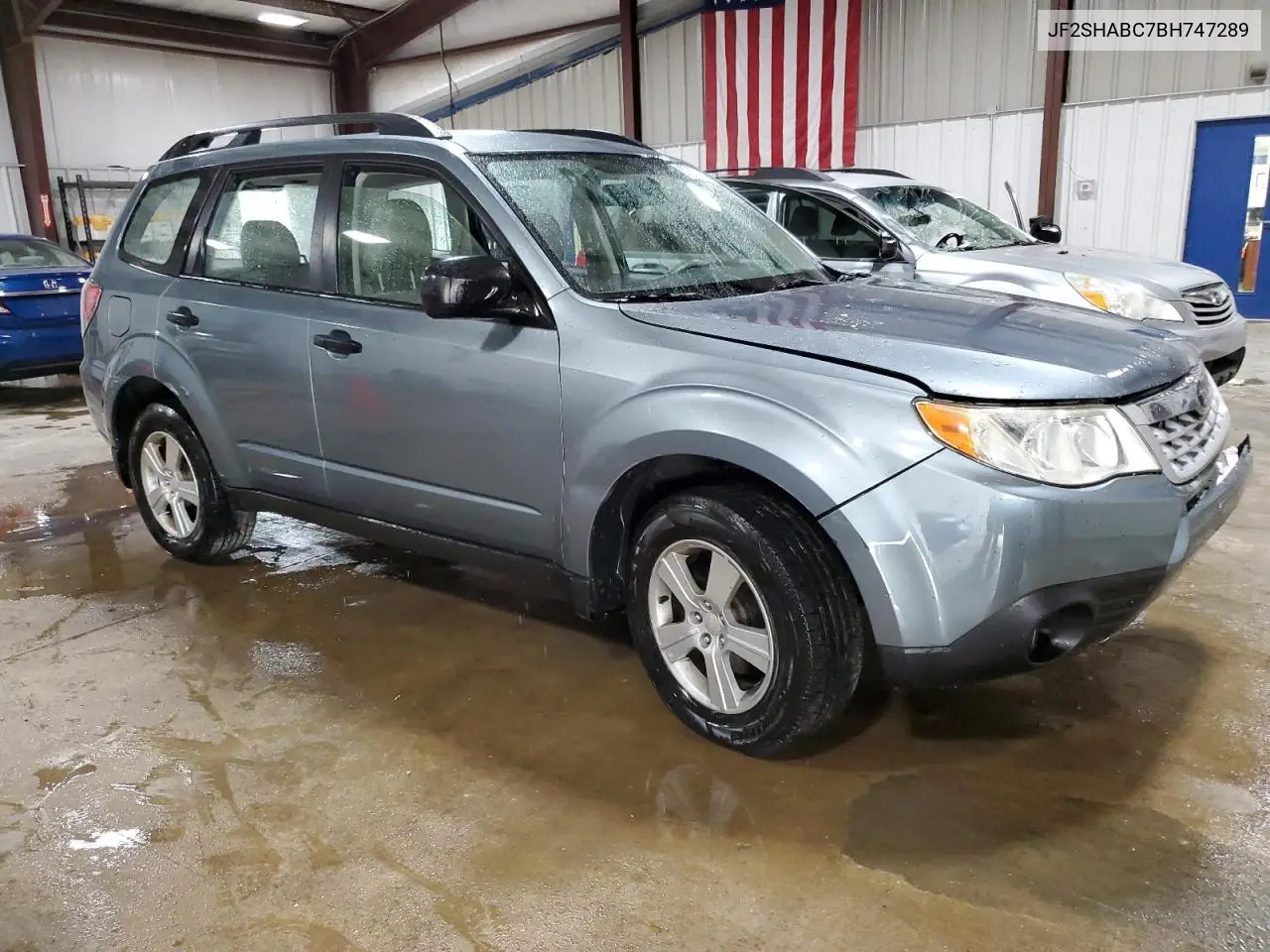 2011 Subaru Forester 2.5X VIN: JF2SHABC7BH747289 Lot: 57037115