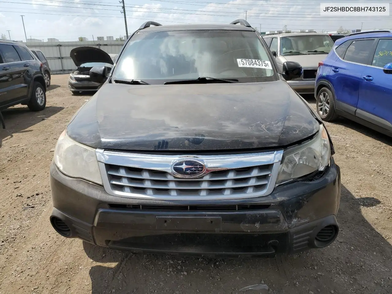 2011 Subaru Forester 2.5X Premium VIN: JF2SHBDC8BH743125 Lot: 57084375
