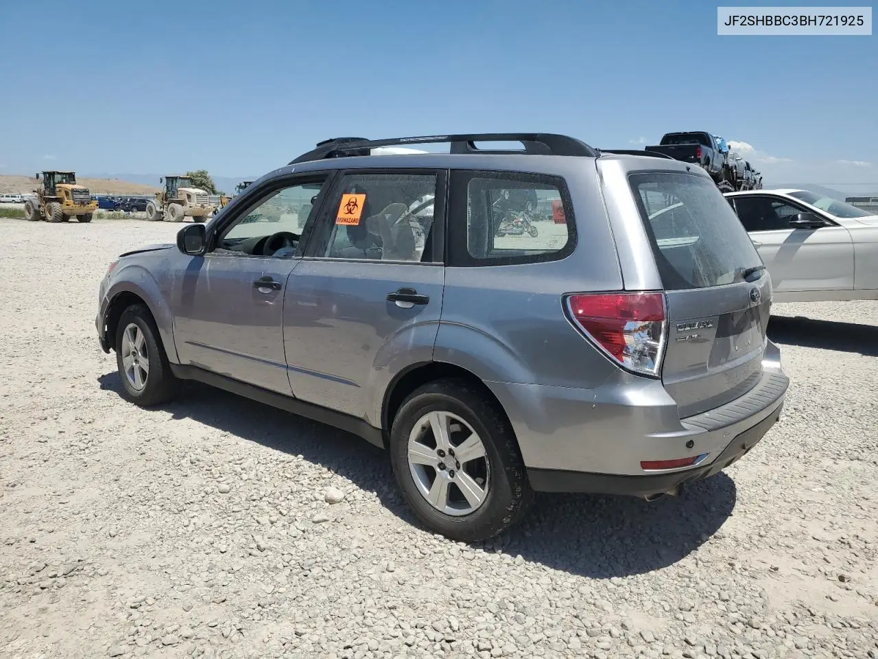 2011 Subaru Forester 2.5X VIN: JF2SHBBC3BH721925 Lot: 58913295
