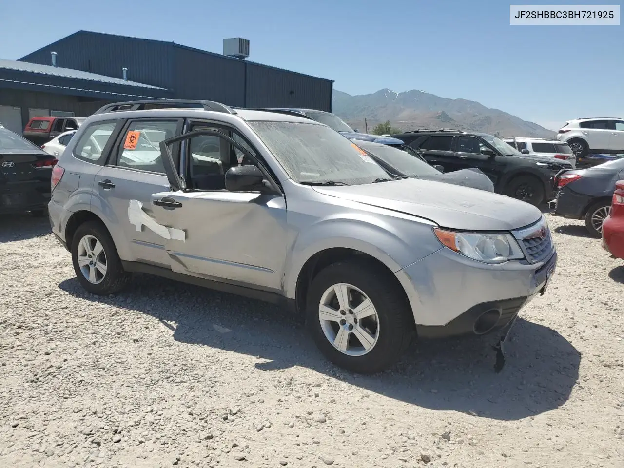 2011 Subaru Forester 2.5X VIN: JF2SHBBC3BH721925 Lot: 58913295