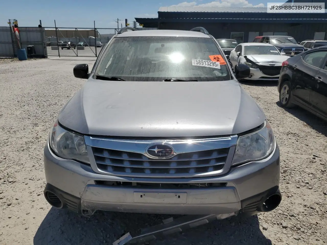 2011 Subaru Forester 2.5X VIN: JF2SHBBC3BH721925 Lot: 58913295