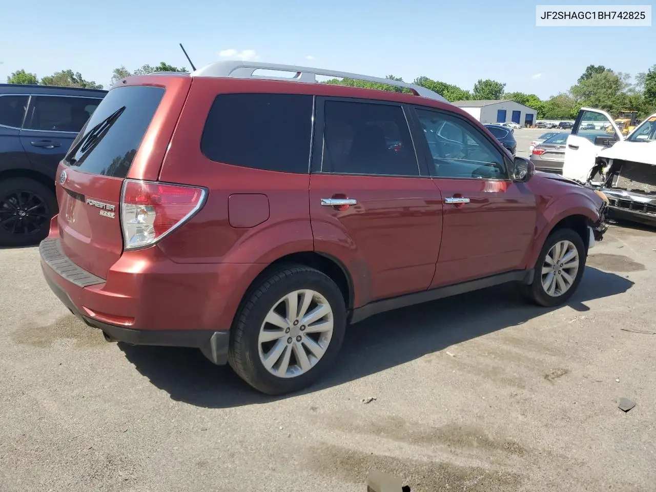 2011 Subaru Forester Touring VIN: JF2SHAGC1BH742825 Lot: 62002485