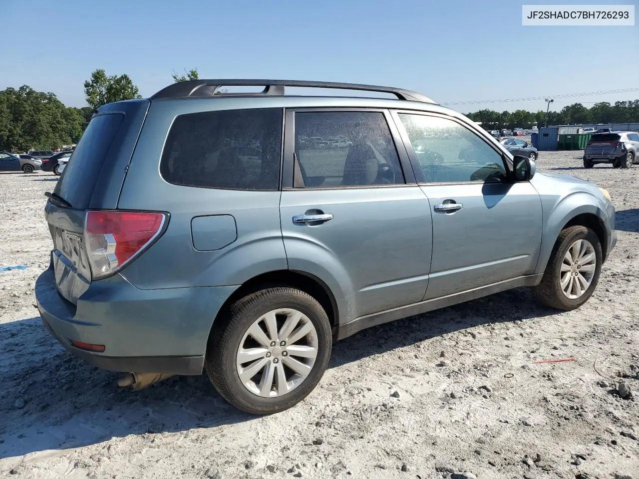 2011 Subaru Forester 2.5X Premium VIN: JF2SHADC7BH726293 Lot: 62067665
