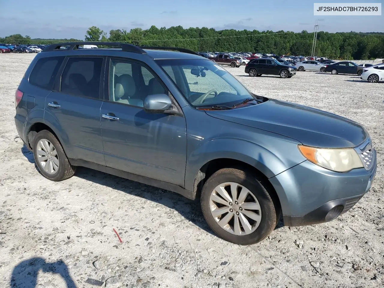 2011 Subaru Forester 2.5X Premium VIN: JF2SHADC7BH726293 Lot: 62067665