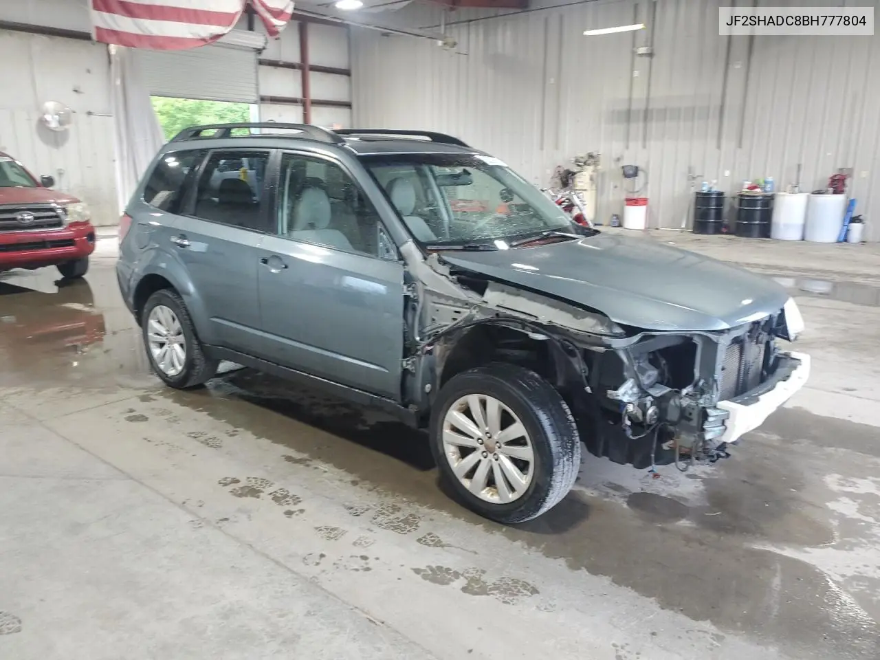 2011 Subaru Forester 2.5X Premium VIN: JF2SHADC8BH777804 Lot: 62637365