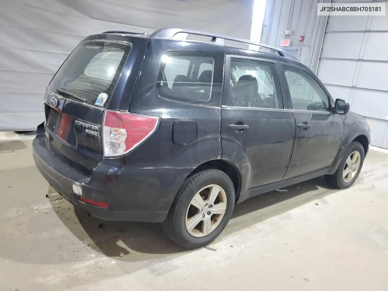 2011 Subaru Forester 2.5X VIN: JF2SHABC8BH705181 Lot: 62652985