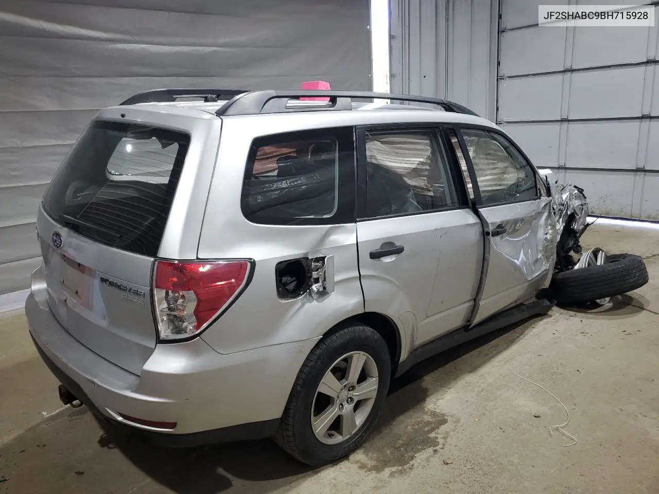 2011 Subaru Forester 2.5X VIN: JF2SHABC9BH715928 Lot: 62774885