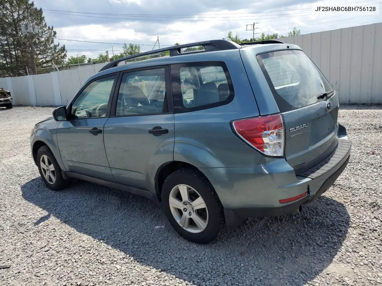 2011 Subaru Forester 2.5X VIN: JF2SHABC6BH756128 Lot: 63136205
