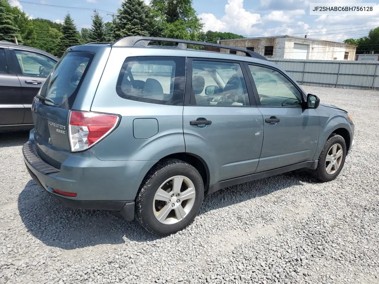2011 Subaru Forester 2.5X VIN: JF2SHABC6BH756128 Lot: 63136205