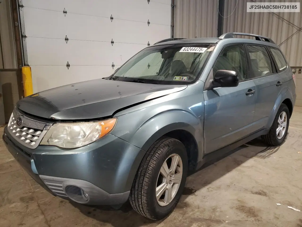 2011 Subaru Forester 2.5X VIN: JF2SHABC5BH738185 Lot: 63244475