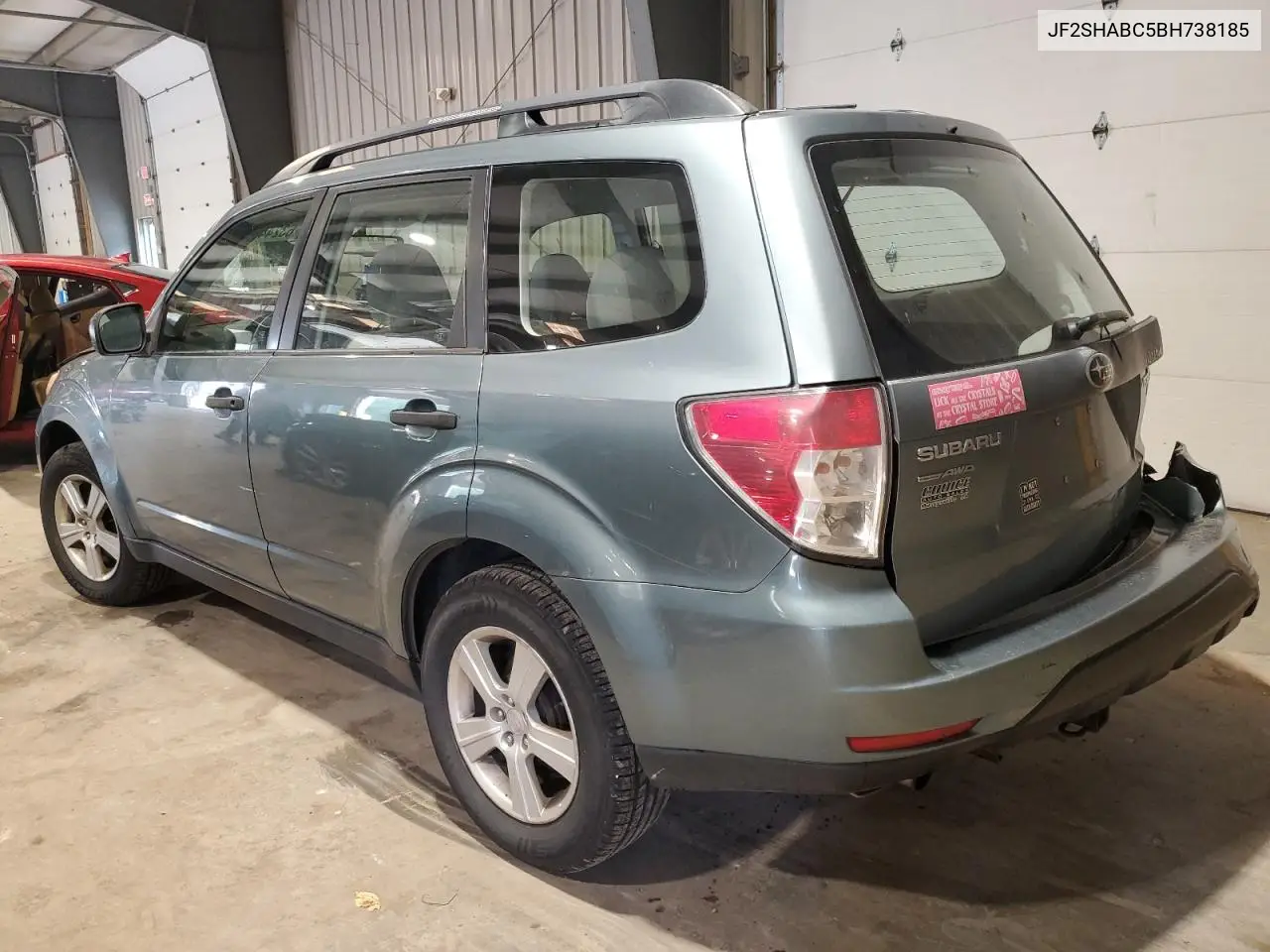 2011 Subaru Forester 2.5X VIN: JF2SHABC5BH738185 Lot: 63244475