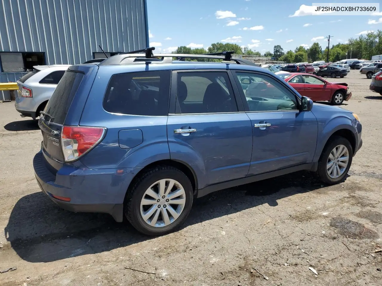 2011 Subaru Forester 2.5X Premium VIN: JF2SHADCXBH733609 Lot: 63343215