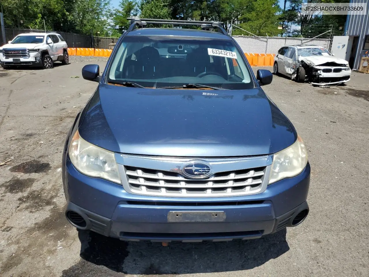 2011 Subaru Forester 2.5X Premium VIN: JF2SHADCXBH733609 Lot: 63343215
