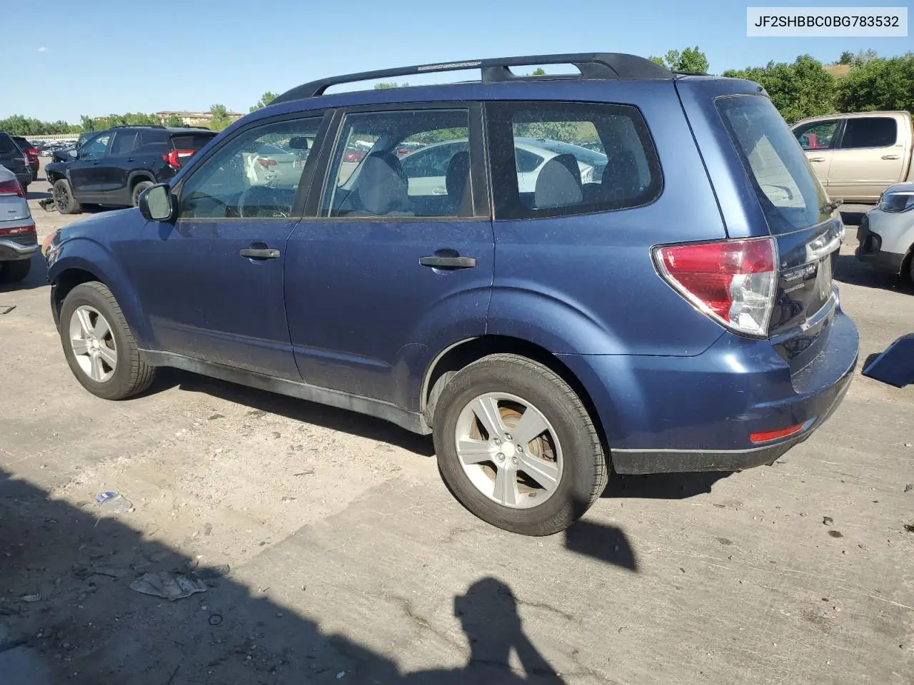 2011 Subaru Forester 2.5X VIN: JF2SHBBC0BG783532 Lot: 63352195