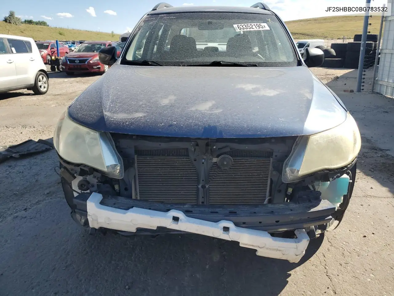 2011 Subaru Forester 2.5X VIN: JF2SHBBC0BG783532 Lot: 63352195