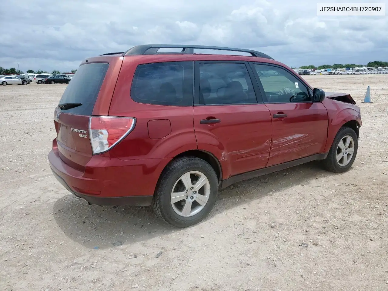2011 Subaru Forester 2.5X VIN: JF2SHABC4BH720907 Lot: 63433455