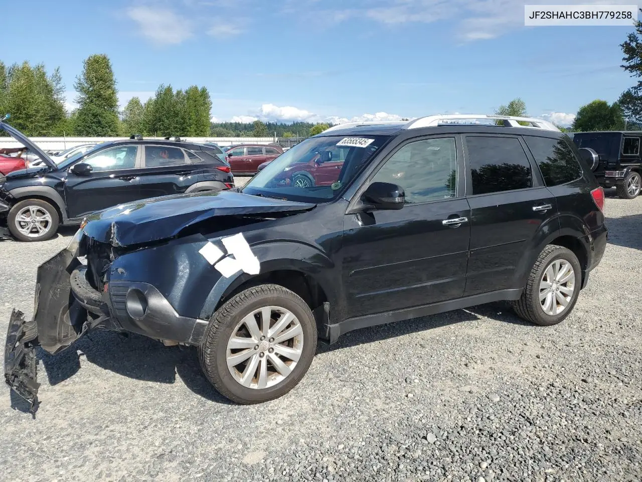 2011 Subaru Forester Touring VIN: JF2SHAHC3BH779258 Lot: 63585345
