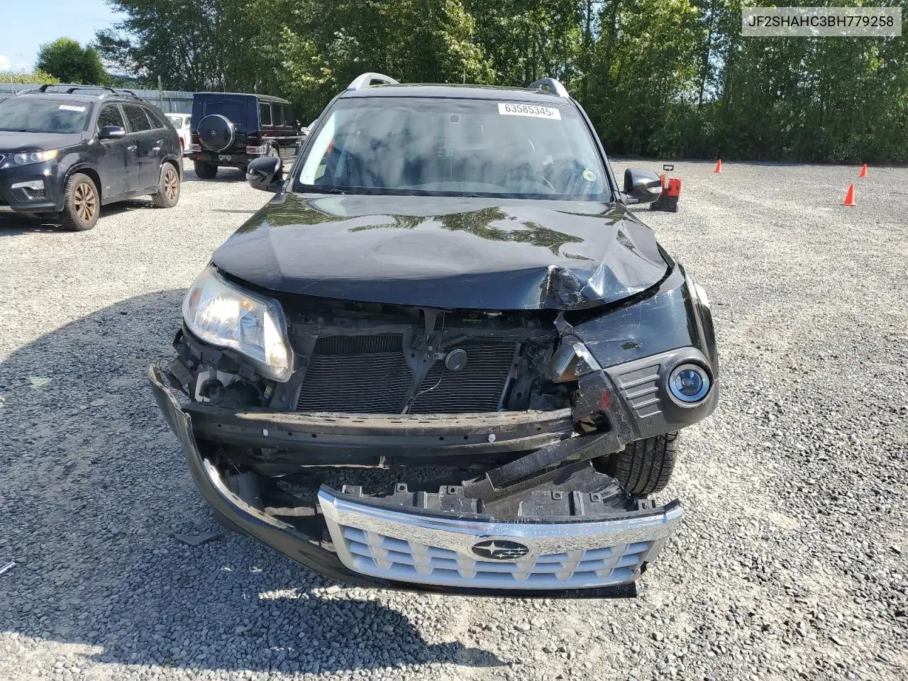 2011 Subaru Forester Touring VIN: JF2SHAHC3BH779258 Lot: 63585345