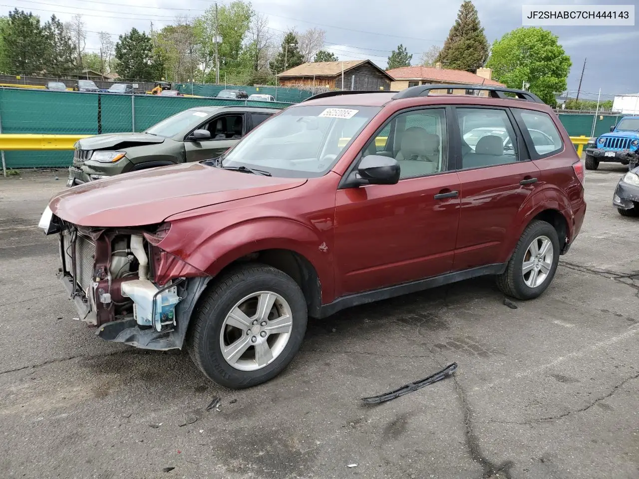 2012 Subaru Forester 2.5X VIN: JF2SHABC7CH444143 Lot: 56252085