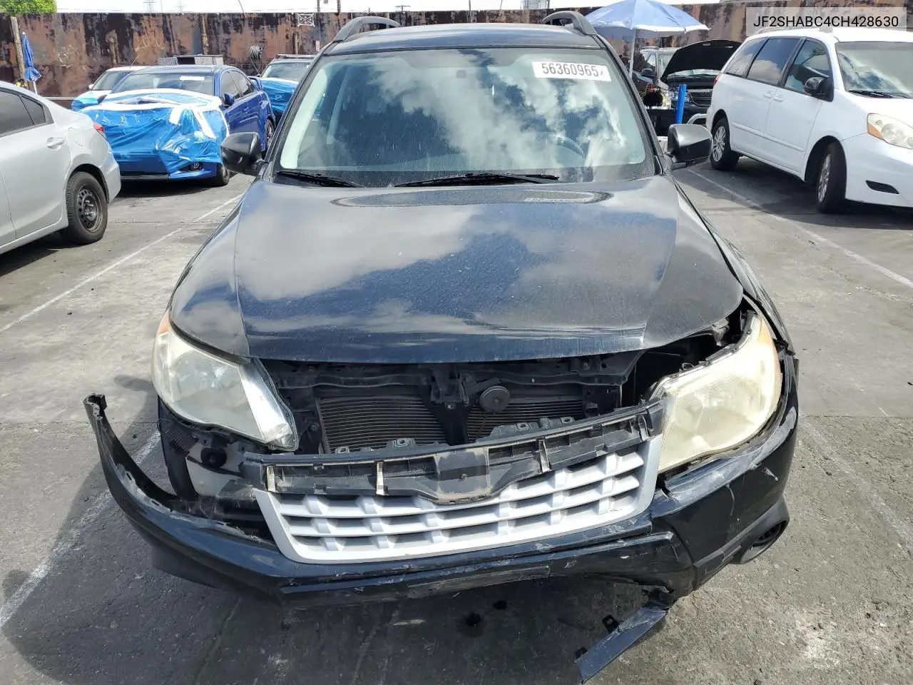 2012 Subaru Forester 2.5X VIN: JF2SHABC4CH428630 Lot: 56360965