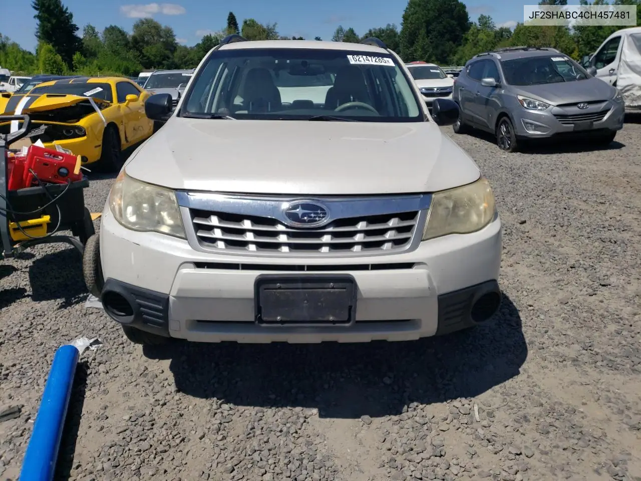 2012 Subaru Forester 2.5X VIN: JF2SHABC4CH457481 Lot: 62147285